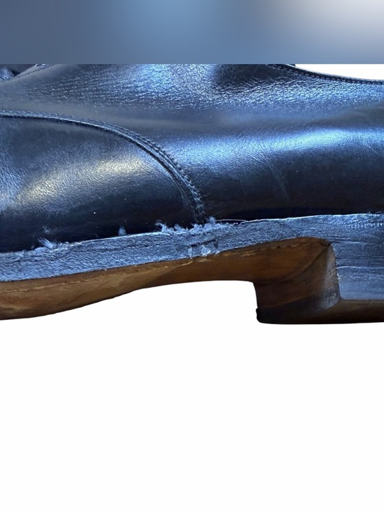 Brooks Brothers Black Captoe Oxfords Shoes Crocket & Jones Made In England US 10 main image 9